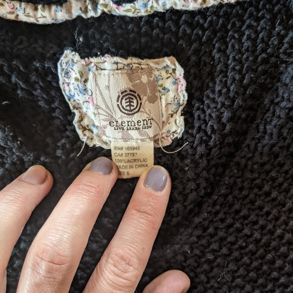 Element | Small | Knit Hoodie - Picture 2 of 5